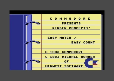 Kinder Koncepts 1 : Easy Match/Easy Count box art