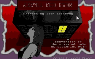 Dr Jekyll And Mr Hyde box art