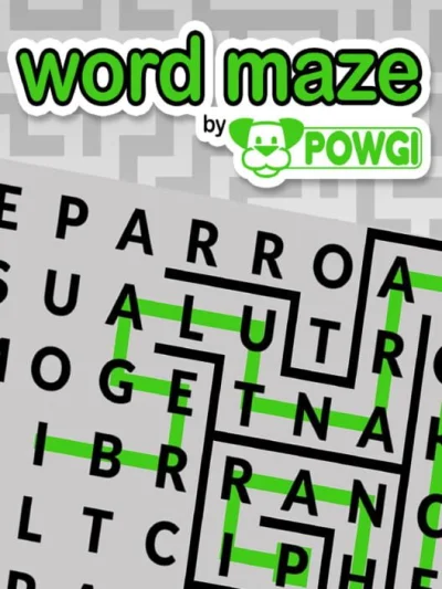 Word Maze by Powgi box art