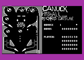 Canuck Pinball box art