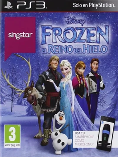 SingStar: Frozen box art
