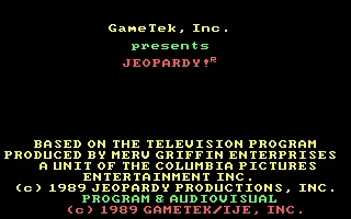 Jeopardy! 3rd Edition box art