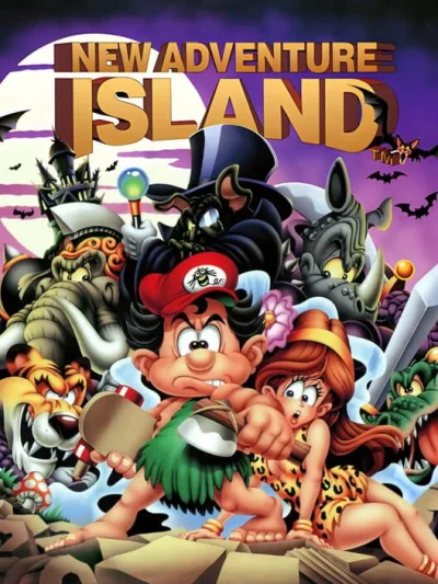 New Adventure Island box art