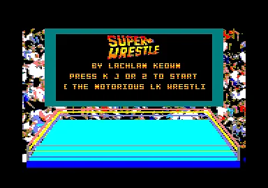 Super Wrestle box art