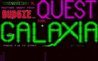 Quest For Galaxia, A box art