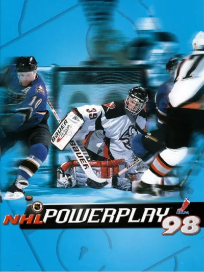 NHL Powerplay 98 box art