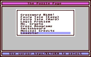 The Puzzle Page #100 box art