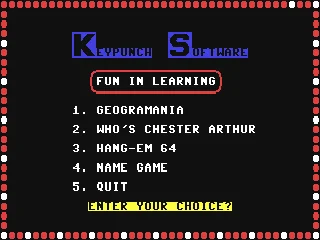 Fun in Learning box art