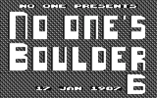 No One's Boulder 06 box art