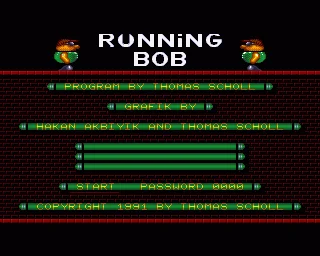 Running Bob box art