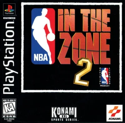 NBA in the Zone 2 box art