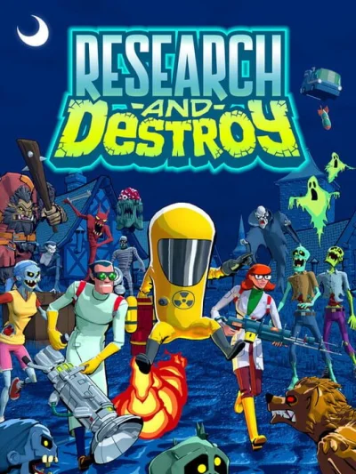 Research and Destroy box art