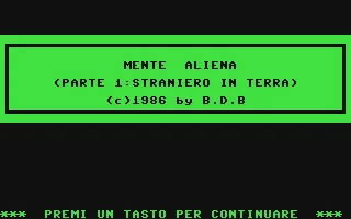 Amos Newton : Mente Aliena : Straniero in Terra box art