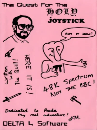 Quest for the Holy Joystick box art