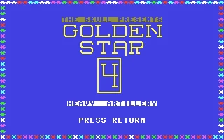 Golden Star 4 : Heavy Artillery box art