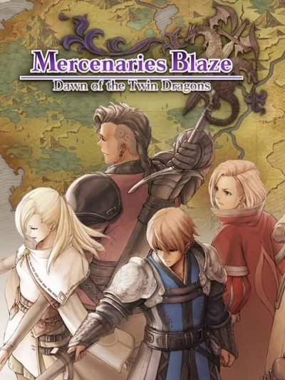 Mercenaries Blaze: Dawn of the Twin Dragons box art