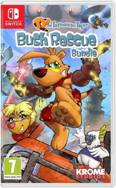 Ty the Tasmanian Tiger: Bush Rescue Bundle box art