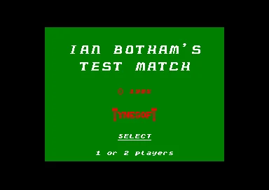 Ian Botham's Test Match box art