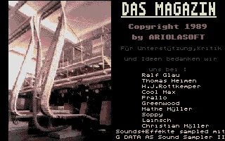 Magazin, Das box art