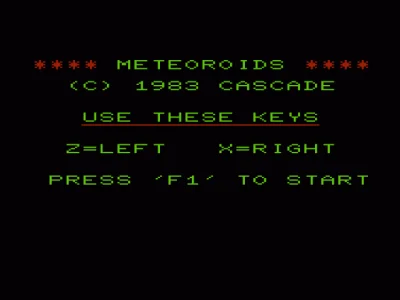 Meteoroids box art