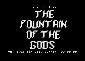 Fountain Of The Gods, The box art