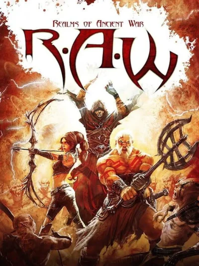 R.A.W: Realms of Ancient War box art
