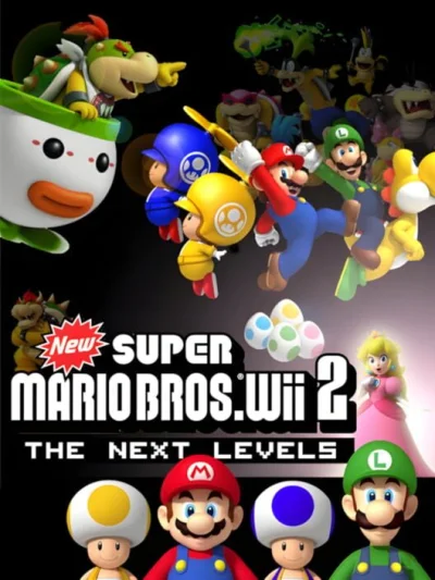 New Super Mario Bros. Wii 2: The Next Levels box art