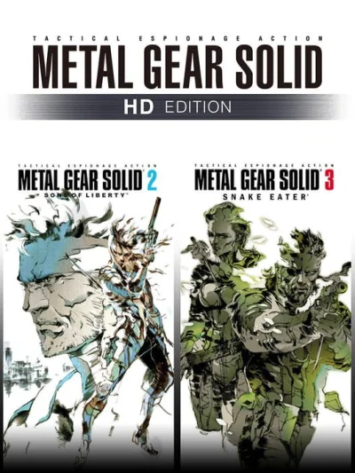 Metal Gear Solid 2 HD Edition box art