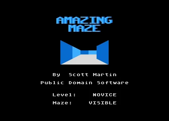Amazing Maze box art