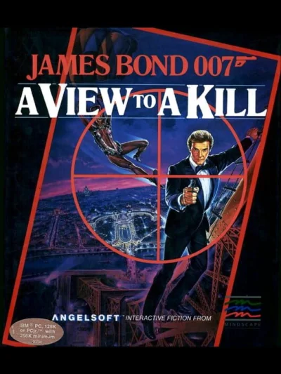 James Bond 007: A View to a Kill box art