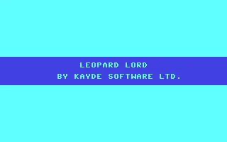 Leopard Lord box art