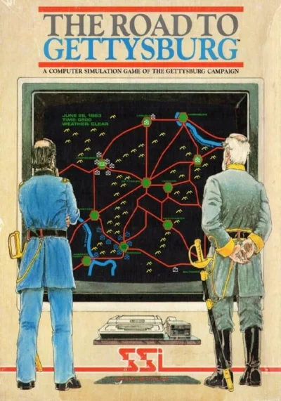 The Road to Gettysburg box art