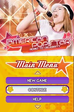American Popstar - Road to Celebrity box art
