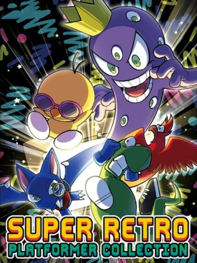 Super Retro Platformer Collection box art