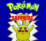 Pokemon Sapphire box art