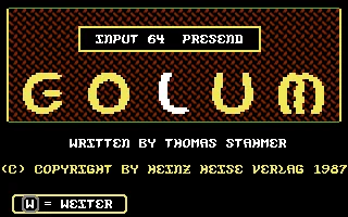 Golum box art