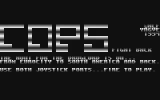 Cops Fight Back box art