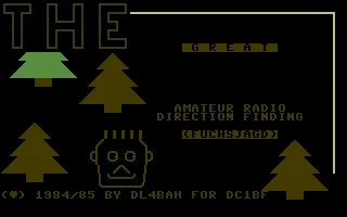 Fuchsjagd - The Great Amateur Radio Direction Finding box art