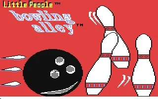 Little People Bowling Alley box art