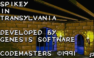 Spikey In Transylvania box art