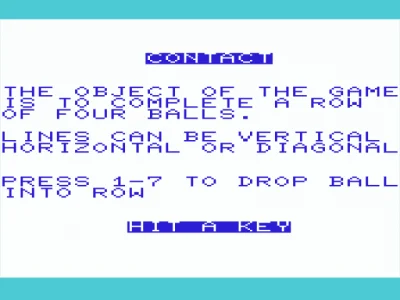 Contact box art
