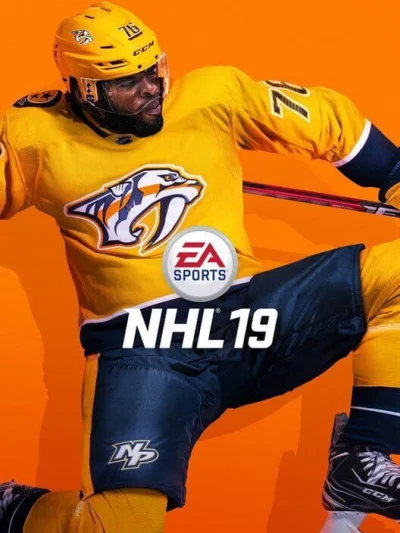 NHL 19 box art