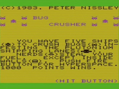 Bug Crusher box art
