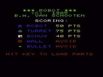 Robot box art