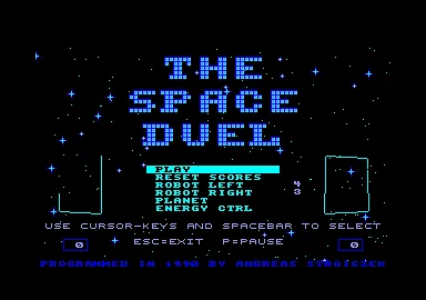 Space Duel, The box art