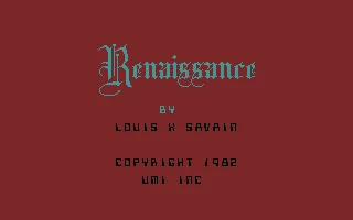 Renaissance box art