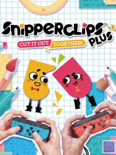 Snipperclips Plus: Cut It Out, Together! box art