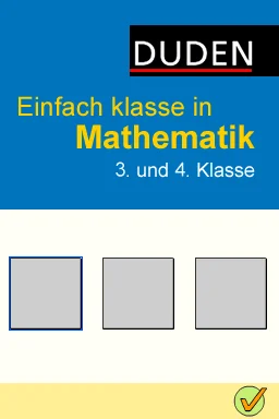 Duden: Einfach Klasse in Mathematik - 3./4. Klasse box art