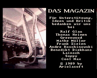 Magazin, Das box art