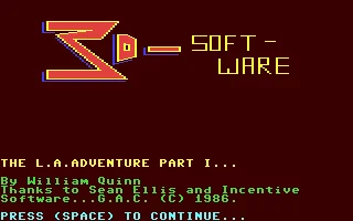The LA Adventure box art